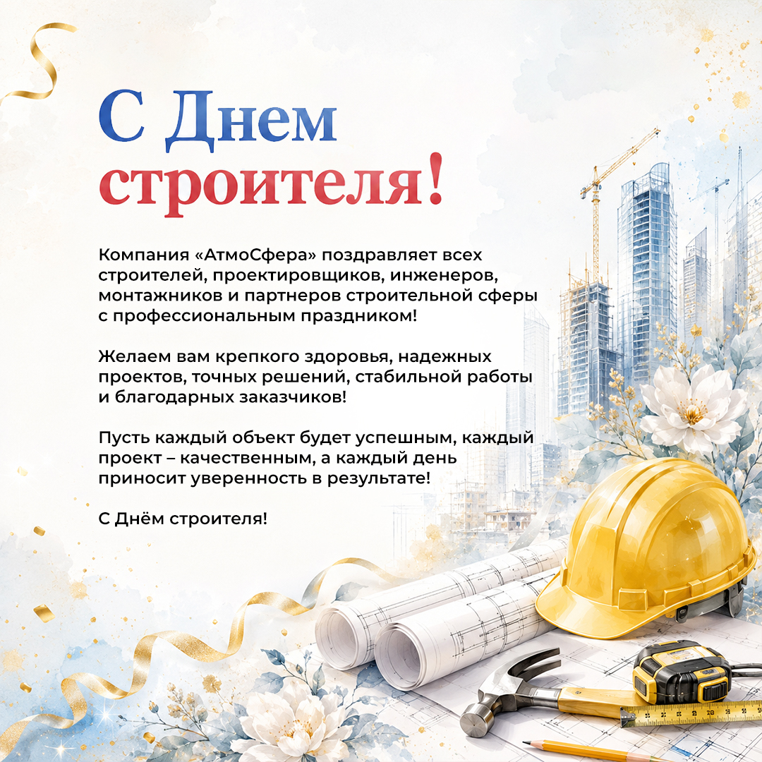 10 августа – День строителя!